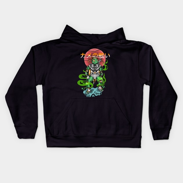 Tmnt samurai Kids Hoodie by Bayuktx